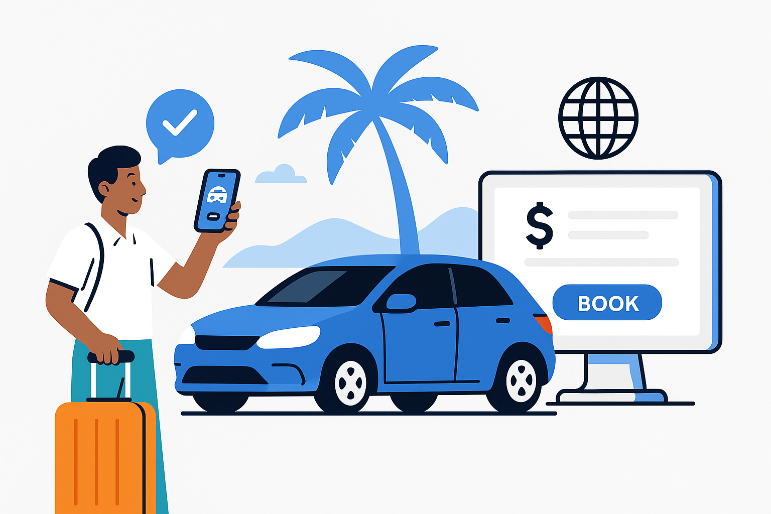 Traditional Caribbean car rental challenges