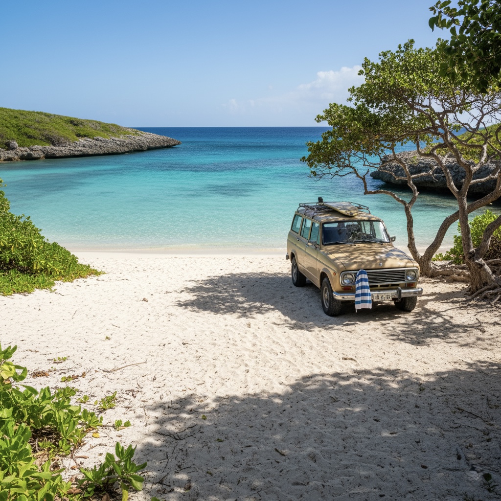 TropicDrive car rental comparison platform showing multiple rental options side by side